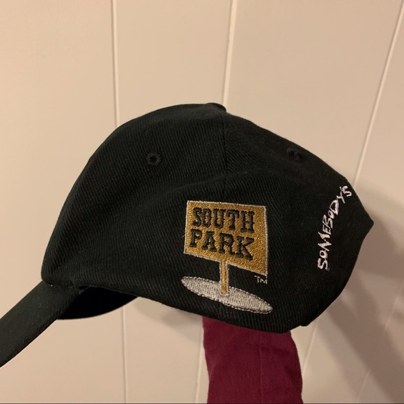 90s Vintage South Park Cartman Dad Hat Somebody’s Baking Brownies Head Start - Picture 2 of 7